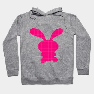 Bunny pixel art Hoodie